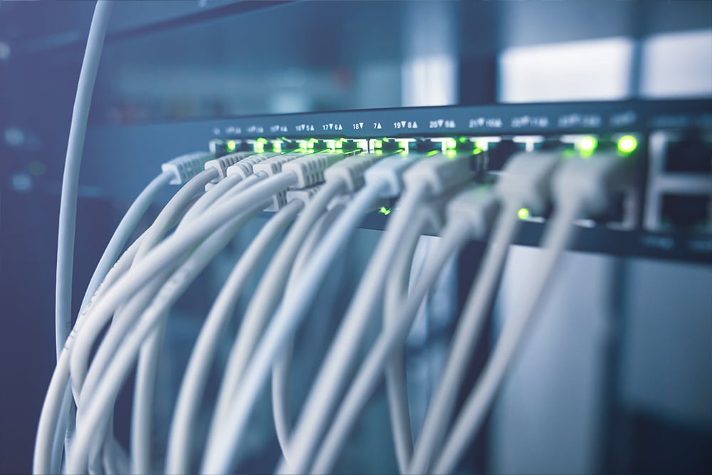 Server-Cluster-Datenzentrum